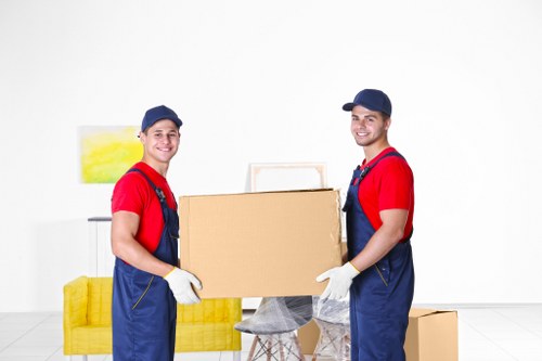 Customer raising a service concern during a removals process