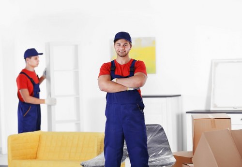 Barnes Removals team preparing a careful home relocation