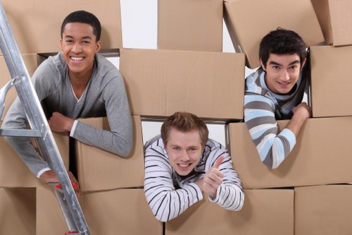 Secure storage and packing support for Barnes removal services