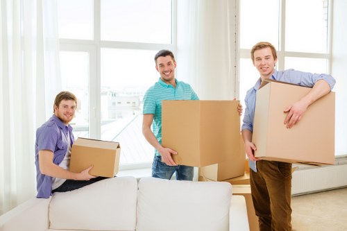 Professional moving help during a Barnes relocation