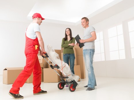 Insured removals service with professional moving team