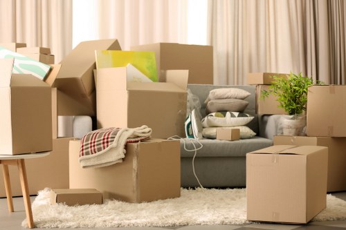 Cancellation and access rules for a moving service
