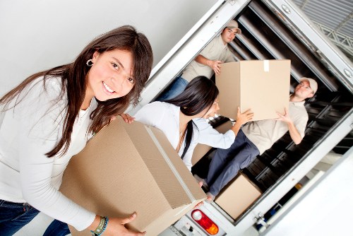 House move planning and packing materials in Barnes