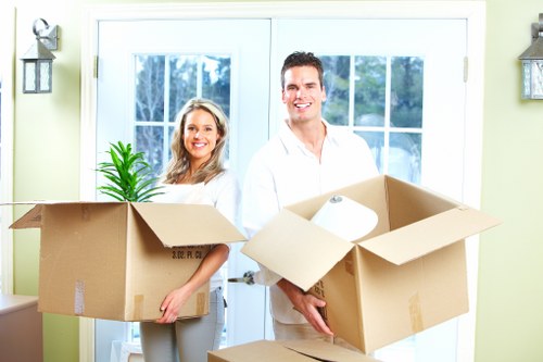 Packing and furniture handling for a move