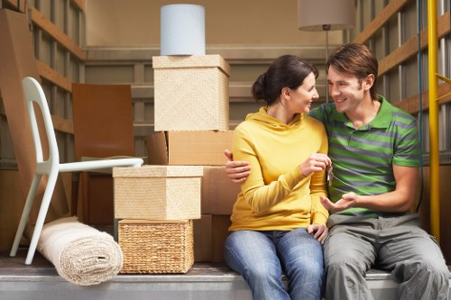 Post-move setup for commercial relocation in Barnes